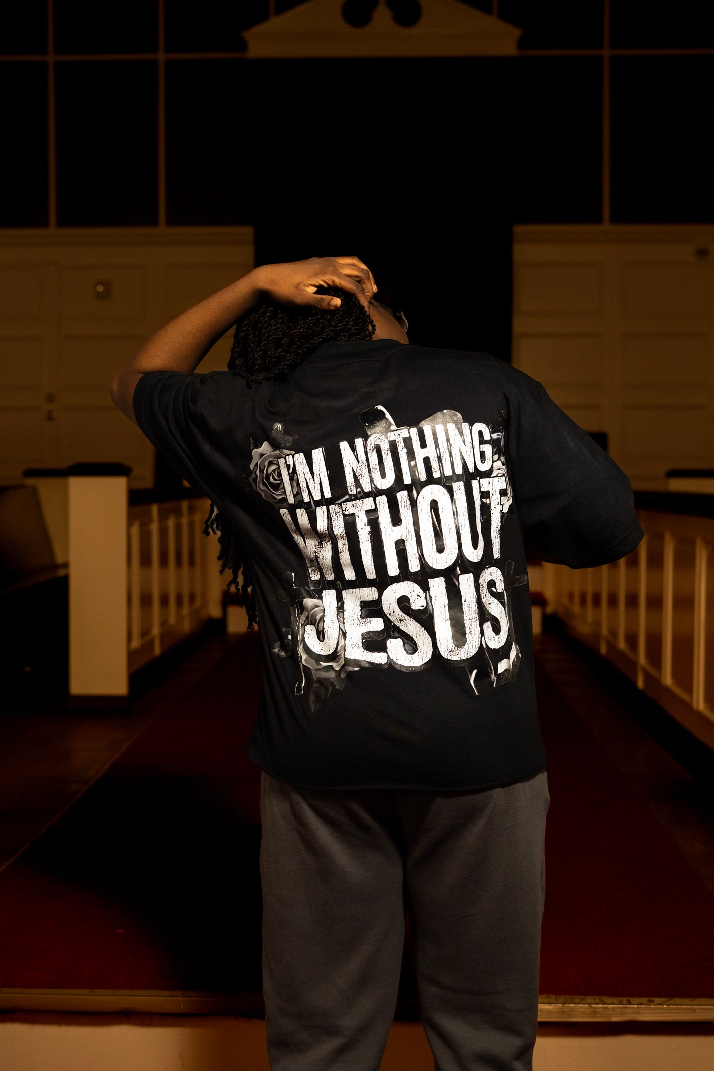 GOA 'Jesus' Tee Black