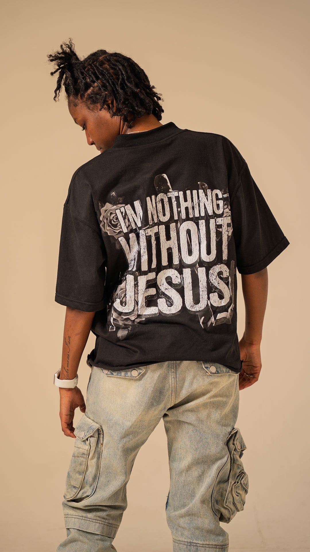 GOA 'Jesus' Tee Black