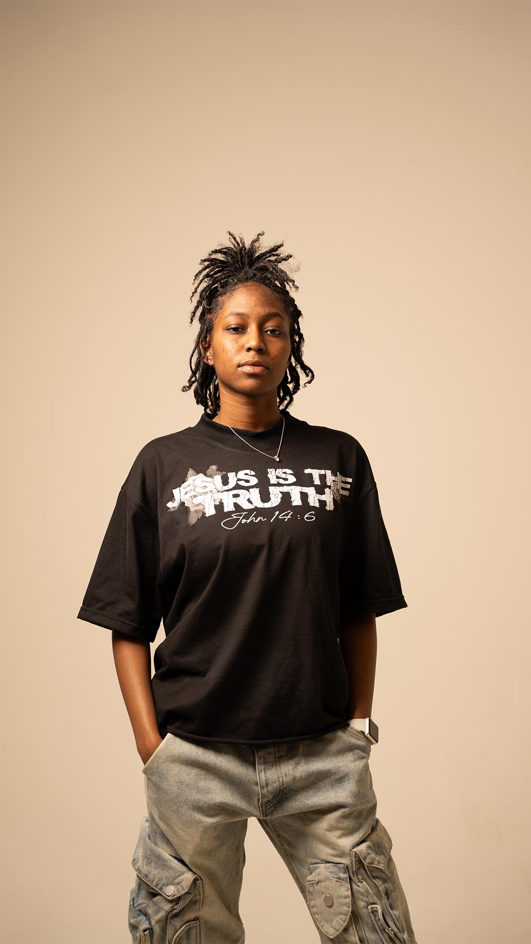 GOA 'Jesus' Tee Black