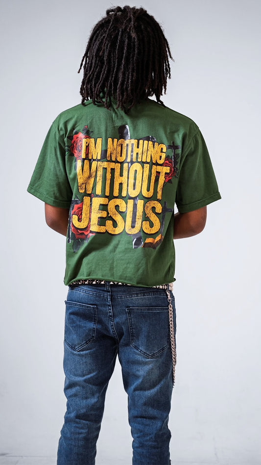 “Jesus” Tee Green