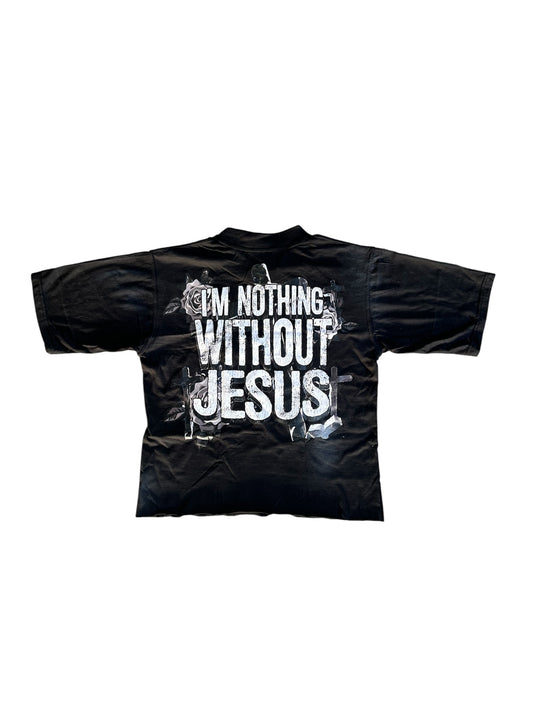 “Jesus” Tee Black