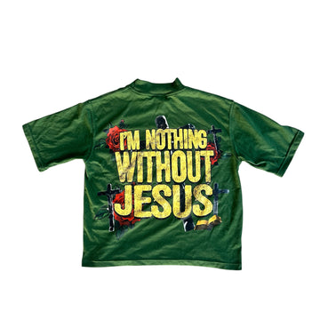 “Jesus” Tee Green