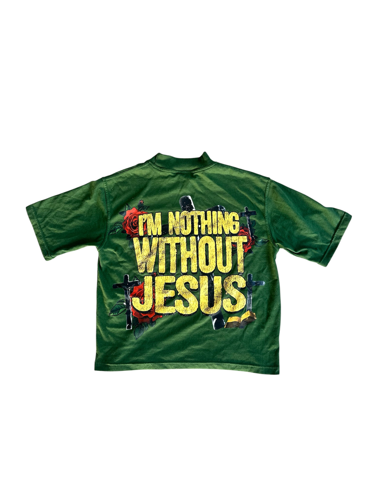 “Jesus” Tee Green