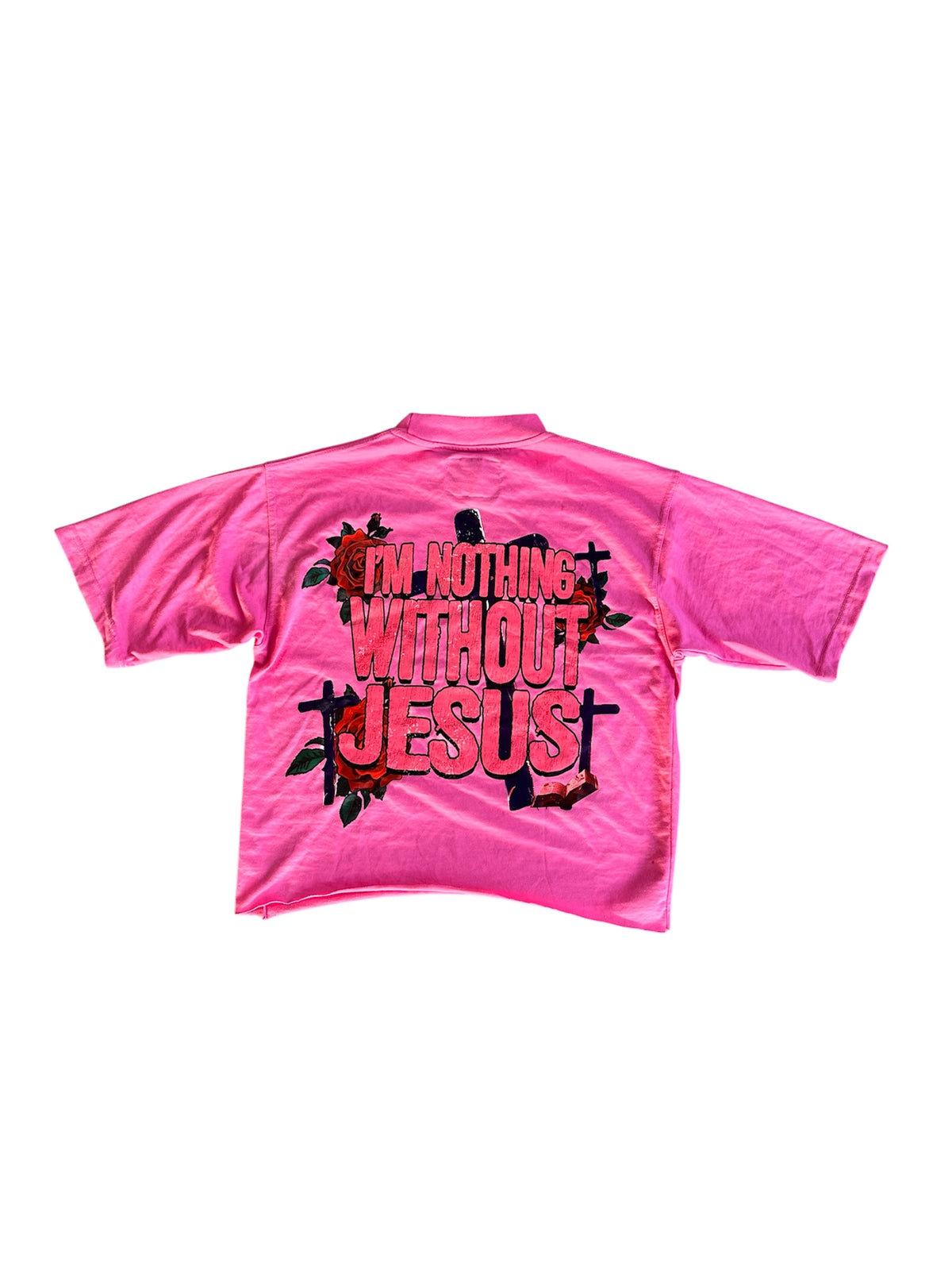 “Jesus” Tee Pink